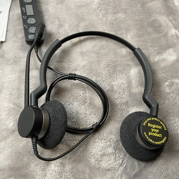 Jabra Biz 2300 HSC015 Professional Call Center Headset USB Quick Start Guide - Picture 2 of 11